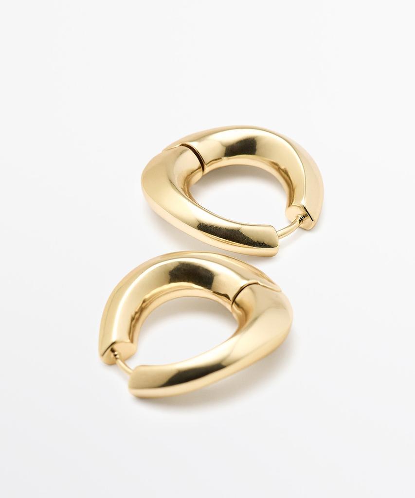 Massimo Dutti Volume Hoop Earrings