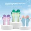 1 Pair Colorful Household Cleaning Gloves, Kitchen Dishwashing Gloves, Non-Slip Household Gloves, Suitable For Small Large Hands