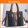 Chic Colorful Pu Handbag For Women Spacious Everyday Use With Woven Design