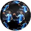 Kevin De Bruyne Size 5 Soccer Ball, Machine-Stitched PVC, Durable & High Bounce, All Ages Fit, fan merchandise, matches & outdoor use.