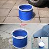 Portable Multi-Purpose Folding Bucket for Car Wash, Fishing, BBQ, and Outdoor Use
