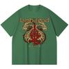 230 Gsm 100% Cotton Heavy Metal T-Shirt  Rock Band Popular Music Print Unisex Heavy Cotton T Shirt