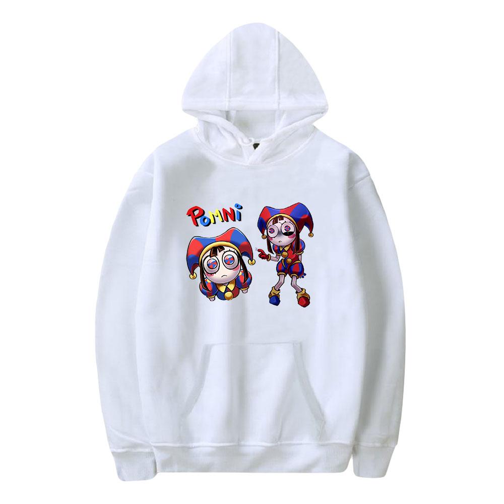 Úžasný digitální cirkus Pánské dámské mikiny Podzimní ležérní mikina s kapucí Módní hip hopová mikina Oblečení