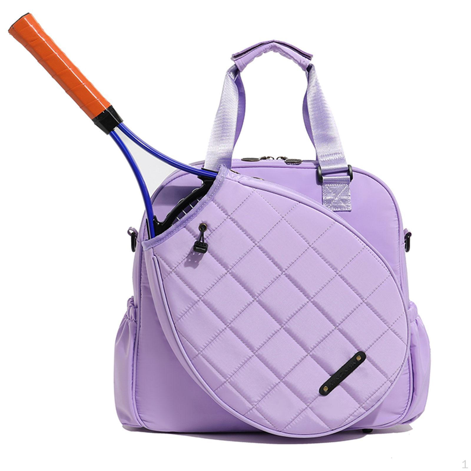 

Сумка для тенниса, бадминтон, переносная сумка через плечо, для взрослых на открытом воздухе фиолетовый