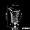 10ml-100ml Duke Pot Antique Imperial Glass Small Cup Household Creative 3- Foot Cup Chinese Korean Style Cup Tiny Wine Cup Set