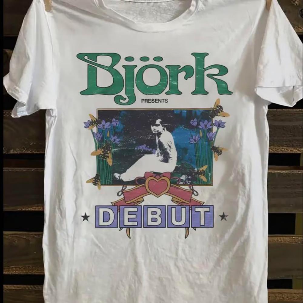 Vintage Björk Debut Cotton Shirt Unisex Albums to 5XL BO088 Unisex T-Shirt XXXXL