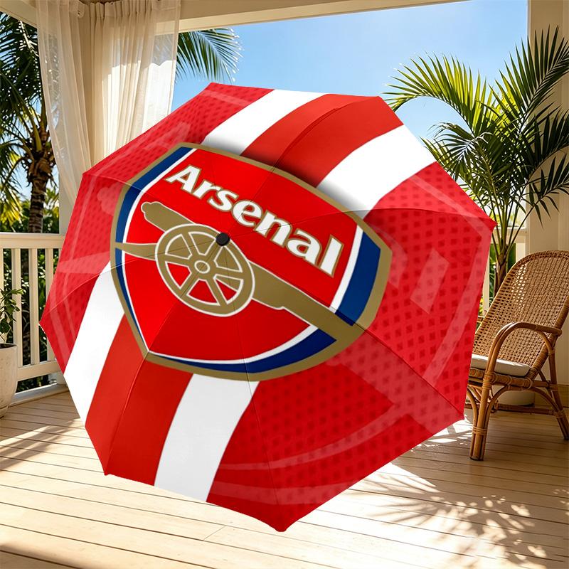 football team.C Print Automatic Open Close Umbrella, Portable Foldable Umbrella, for Outdoor Commute Camping Trip, Ideal Birthday Gift