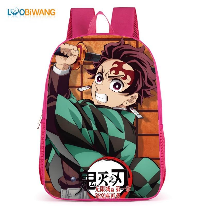 Demon Slayer Cartoon Printed Shoulder Bag