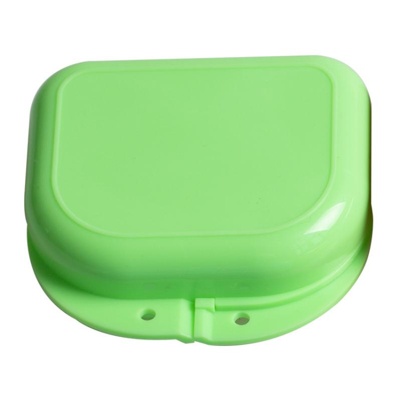 1Pcs Plastic Retainer Case Dental Denture Box Portable Braces Orthodontic Case Dental Retainer Box For Old People