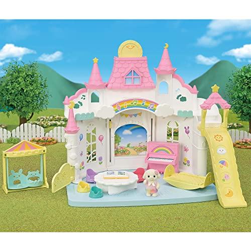 EPOCH Sylvanian Families Nursery "Everyone's Sun Nursery" S-68 ST Mark Certified Toy Dollhouse for Ages 3 and Up