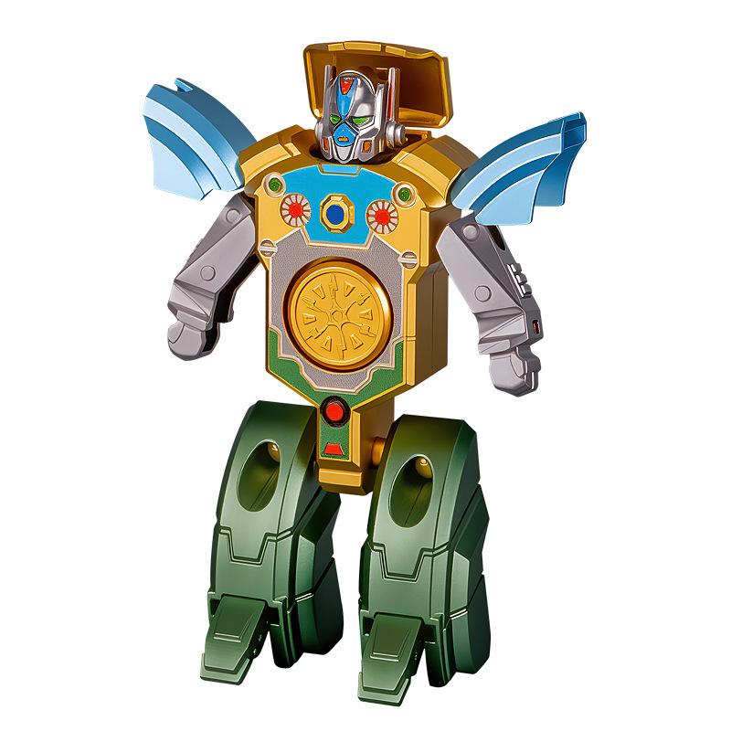 Cross-Border Transforming Robot Finger Spinner: Children's Decompression Toy