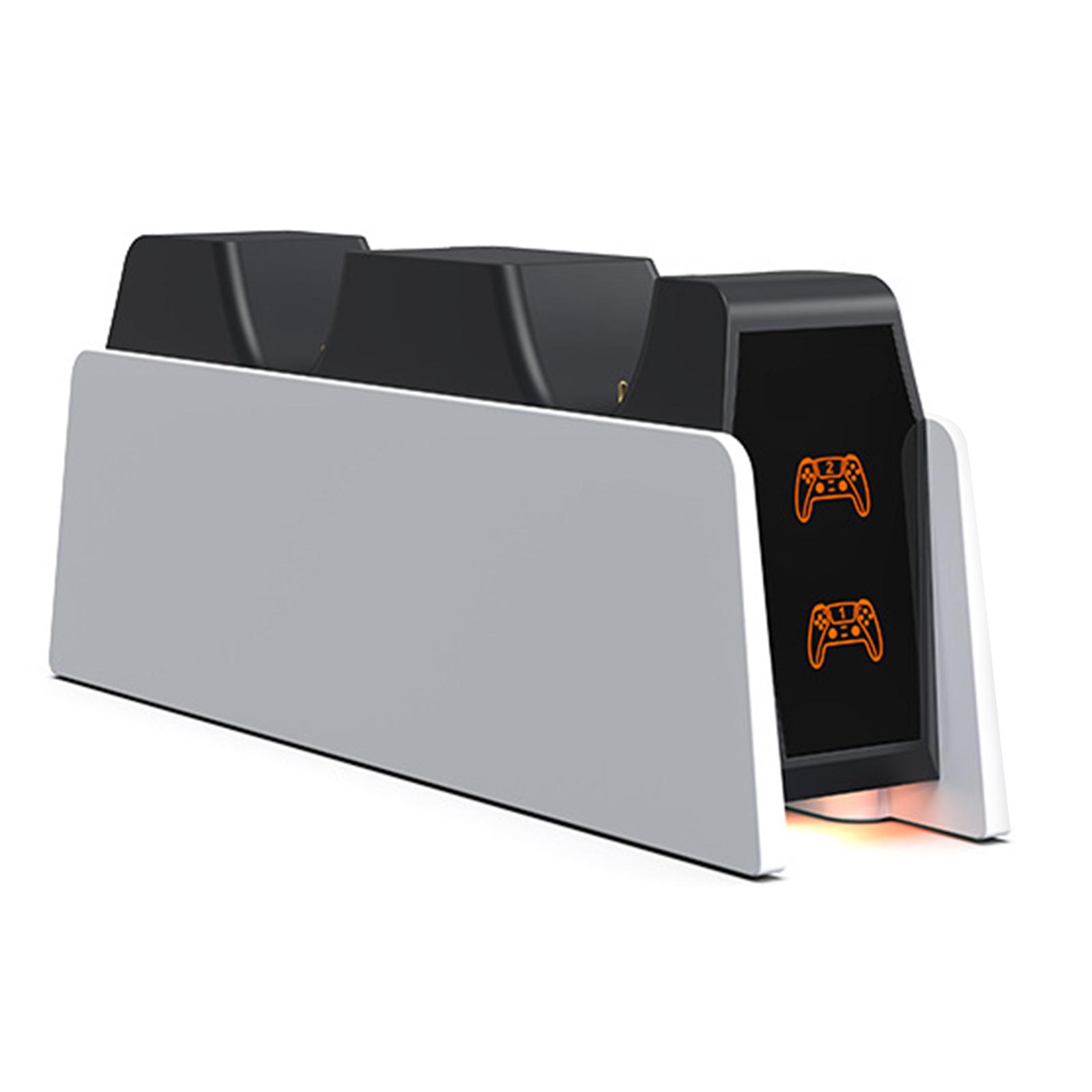 RGB Controller Charging Station For PS5 Dual Fast Charger RGB Indicator Charging Stand Docking Station For PS5 Game Accessories
