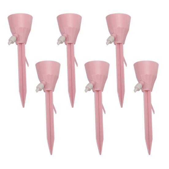 1/3/6Pcs Self Watering Spike Automatic Drip Irrigation System Adjustable Water Speed Plant Water Dispenser