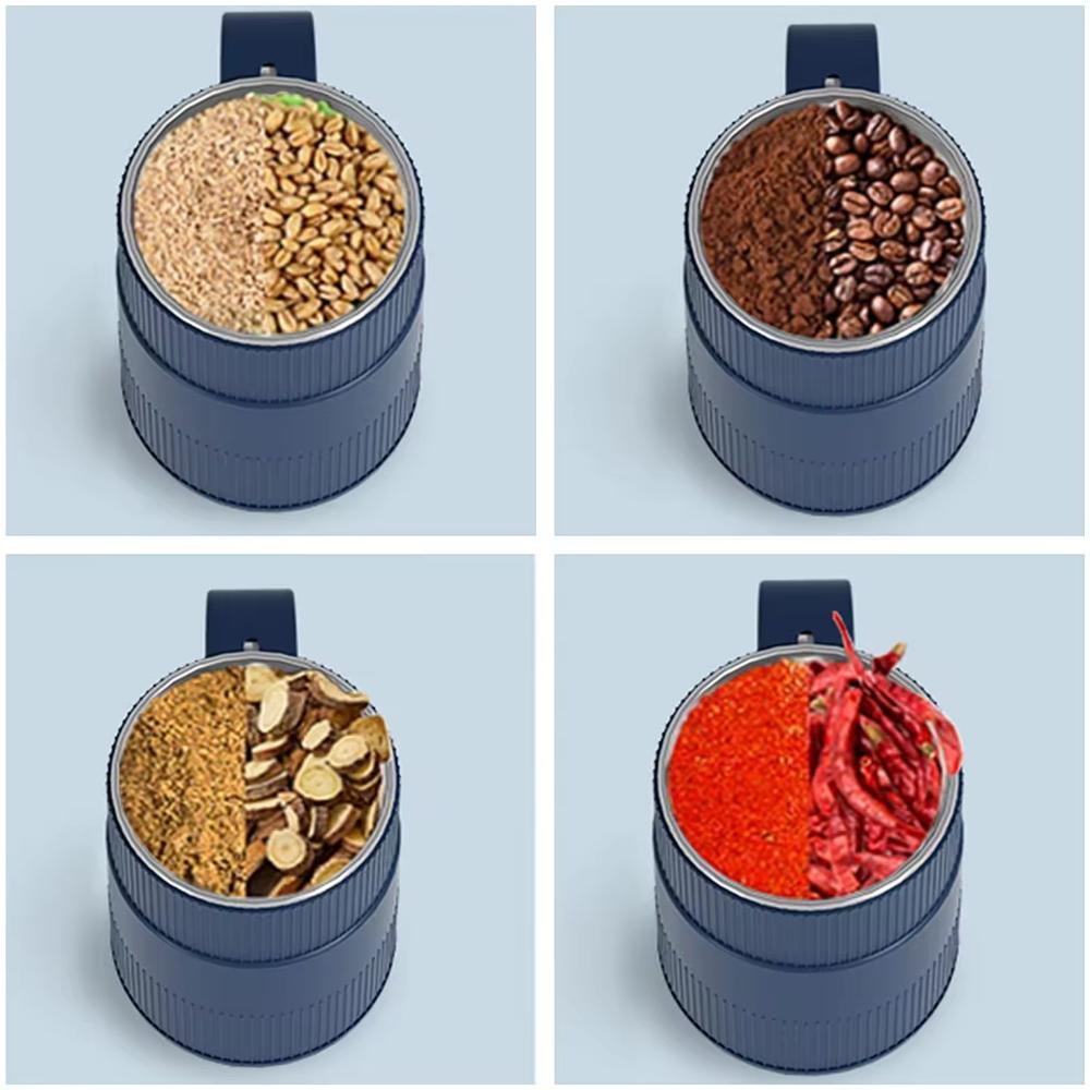 Multifunkční domácí mlýnek na obilí Elektrický mlýnek na kávu Domácí malý stroj na mletí prášku Ultrajemný mlýnek Domácí nástroj