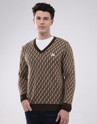 Men's V Neck Full Sleeve Pullover