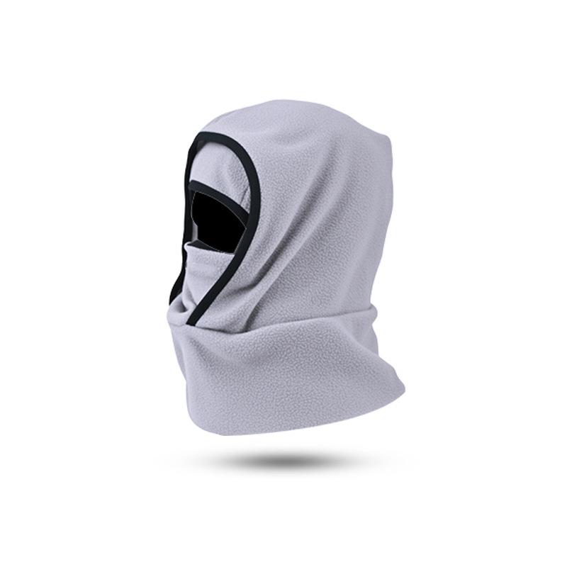 Polar Fleece Winter Hat Riding Windproof Ski Mask Women's Hat Scarf Integrated Outdoor Sports Warm Hood