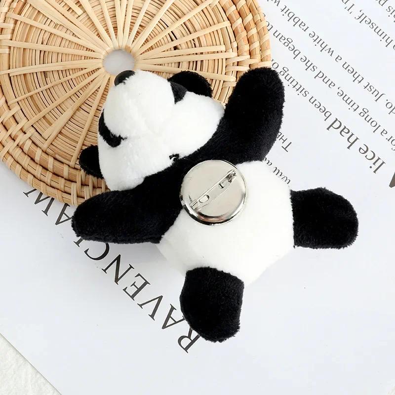 Kawaii Panda Doll Panda Clap Circle Toys Hugging Curtain Clip Doll Kids Gift Kung Fu Panda Accessories