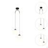 Ball Chandelier with Glass Shade And E27 Base for Indoor