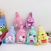 Hello Kitty Kuromi Melody Pattern Kids Chest Bag With Polyester Material And Breathable Design For Daily Use In Kindergarten