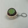 3D Printed Soft Cake Button Stress Relief Keychain Pendant