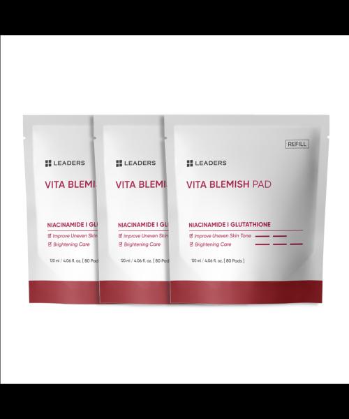 [3 Refills] Leaders Blemish Mark Pads (60 sheets + 60 sheets + 60 sheets)