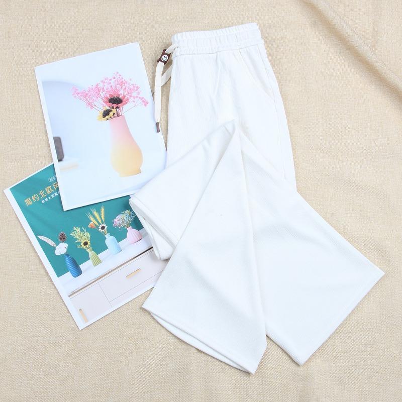 Wide-leg Pants Drooping Long Pants Women's Pants High-end Summer Pants Thin Women's Sunscreen Pants High-waisted Casual Pants