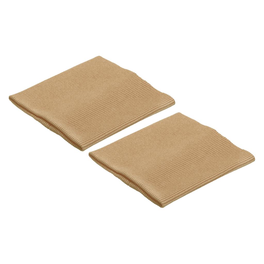 Elastic Cuffs Ribbed Trims 3" X 3.5" Cotton Fabric Knit Rib Stretch Tape Cuff Sleeve Waistband for Sewing 1 Pair(2pcs)