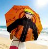 Naruto Symbol 8 Ribs 3Fold Black Glue Uv Protection Umbrella Sun Protection Rainproof Compact Folding Umbrella For Travel Daily Use C9241783