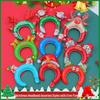 Large Base Christmas Tree Decoration with Santa, Reindeer, and Snowman Balloons for Kindergarten