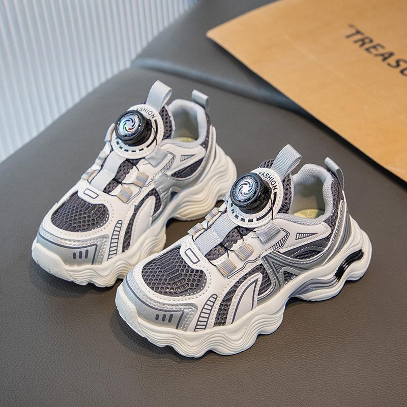 

Дитяча мода Four Seasons Дихаюче повсякденне взуття Діти Біг Спорт Студенти Дівчата Трендові Зручні кросівки 37 сірий