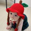 Cappello per Bambini Cappello Lavorato a Maglia Protezione Orecchie Cappelli Lavorati a Maglia per Bebè Autunno/Inverno Copricapo per Bambini