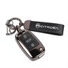 Insignia de Coche Llavero de Fibra de Carbono Estilo de Coche Llavero Personalizado Para Citroen C3 2CV VTS DS5 RD3 Grand Picasso Jumper Cactus CelyseeC6