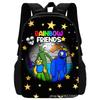 Kids Cartoon Backpack Elementary School Students Large Capacity Ergonomic Design Cotton Lining Oxford Fabric