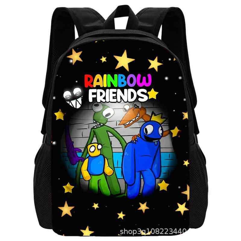 Kids Cartoon Backpack Elementary School Students Large Capacity Ergonomic Design Cotton Lining Oxford Fabric