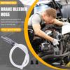 One Way Check Tube Bleeding Tool Kit For Car Clutch, Brake Bleeder Kit For Brake, Soft Tube With Clips