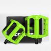 Nylon Anti-Slip Reflective Pedals Chromoly Steel Axle 14mm Lightweight for All Bikes Folding Bike Compatible