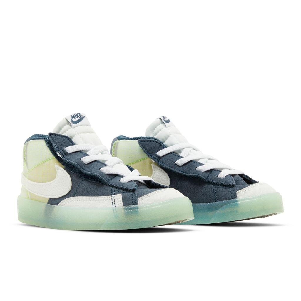 Nike Blazer Mid '77 Toddler 'Move To Zero - Armory Navy' (Unisex) Armory Navy / Summit White / Glacier Ice / White Toddler Shoes DJ0313 400