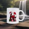 Coffee Mug Handwriting Merry Christmas Ceramic Mug Xmas Colors Love Water Cup For Milk Juice Cola Lovely Festive Gift Funny Cups