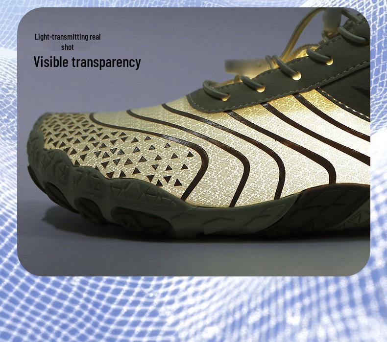 Unisex Five Finger Barefoot Outdoor Shoes - Ideal for Hiking, Wading, Swimming, Beach, Indoor Sports & Fitness