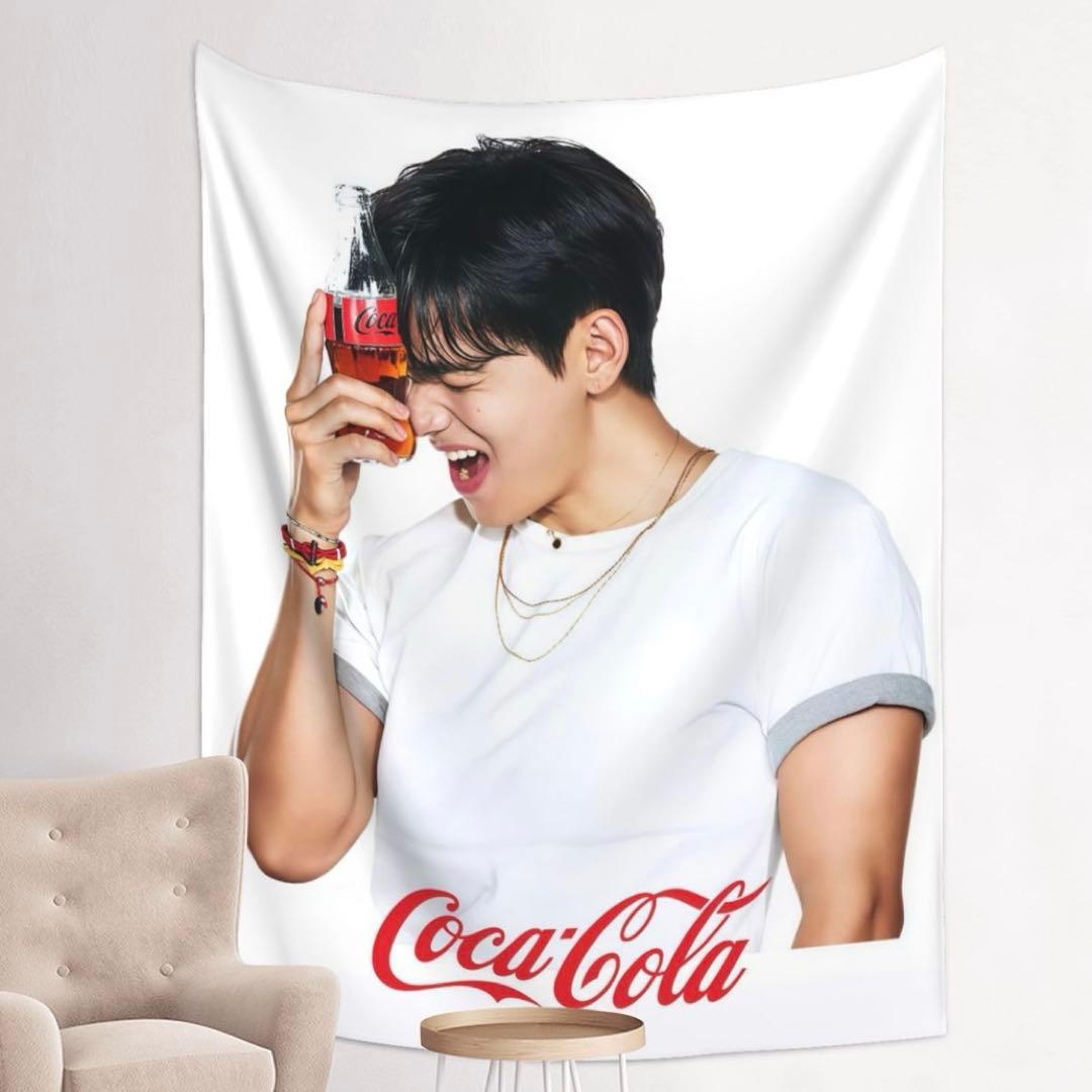 

[Б/В] BTS Гобелен Coca-Cola Taehyung V Tae