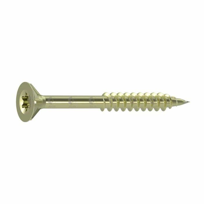 Vis à Bois Agglo 6,0 x 40 mm, 500 Pièces, Tête Fraisée, Torx