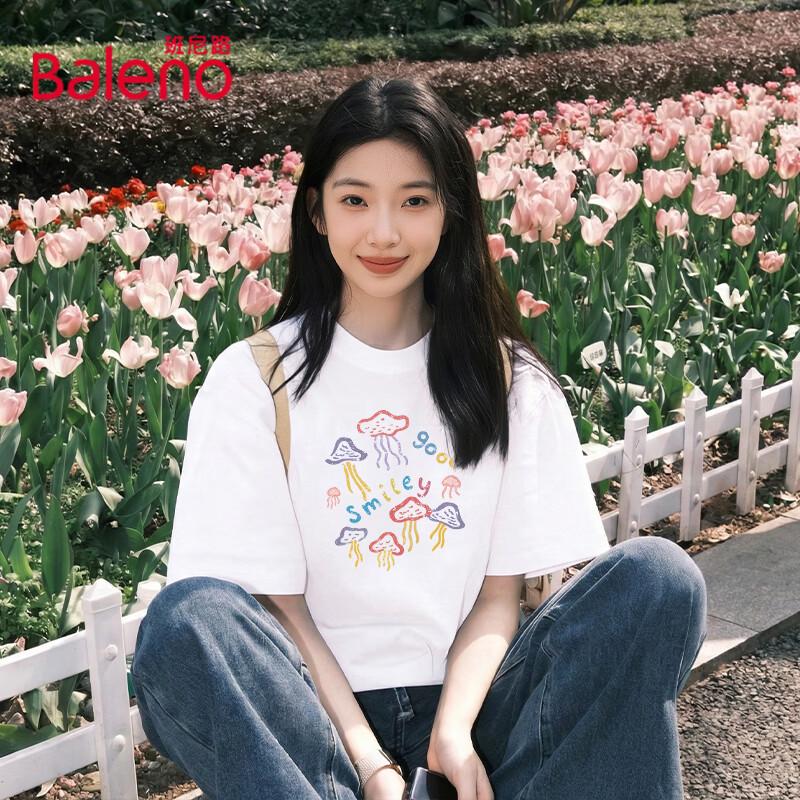 Baleno Women s Summer Jellyfish Graphic Tee L