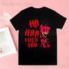 Hazbin Comedy Angel Dust Print T-shirts Men Summer Graphic Tees Funny Shirts For Man Tshirts Crew Neck Harajuku Tops