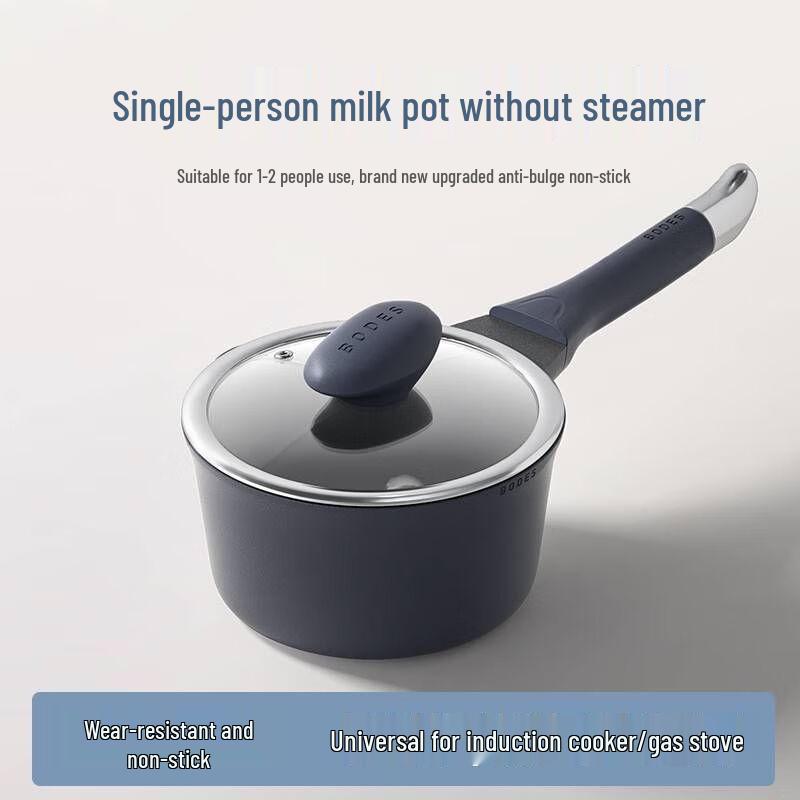 Hakka Fragrance BDS Non-Stick Aluminum Milk Pot 16cm
