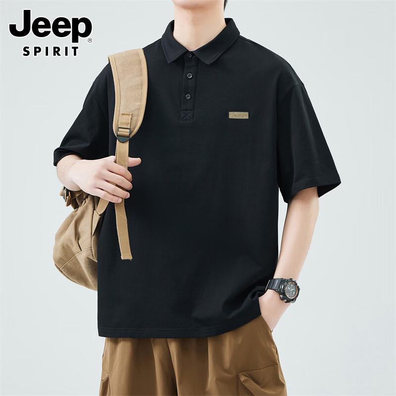 

JEEP SPIRIT Men s Short Sleeve Polo Shirt XL