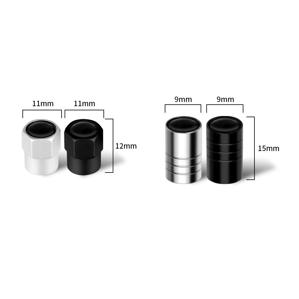 4Pcs 3D Aluminum Alloy Car Wheel Tire Air Valve Dust Caps Rim Accessories For volvo Rdesign XC60 XC90 V40 V50 V60 V70 V90 xc70