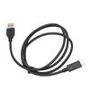 Charging Cable Black PVC 1 Meter Fast Speed TypeC USB3.1 to USB3.0 Charger Cord
