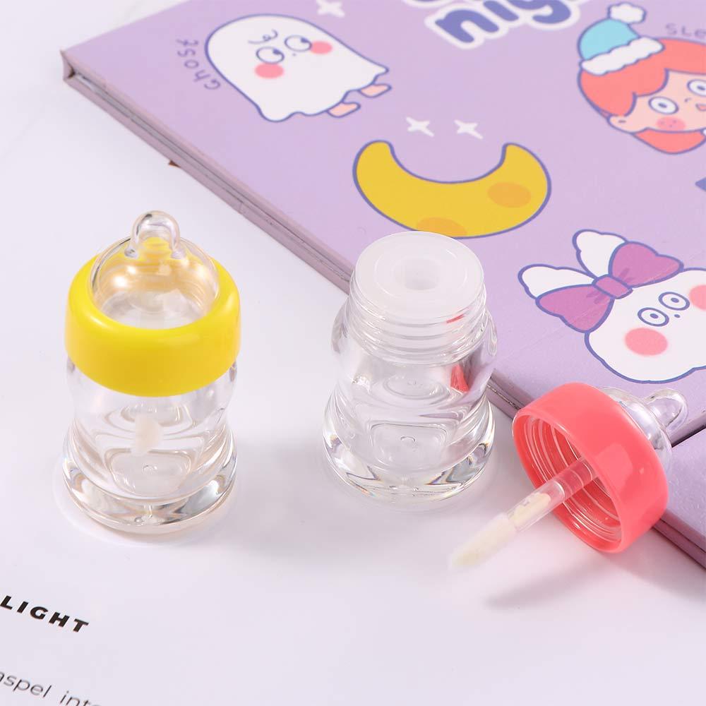 Plastic 7ml Cosmetic Container DIY Empty Lip Gloss Tube Refillable Bottle Lip Gloss Bottle Milk Bottle Shape