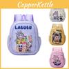 Adorable Cartoon Labubu Children's Backpack Lightweight Nylon Preschool Dual Purpose Design