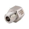 Stainless Steel 304 Metric Reducing Threaded Adapter: Female M18x1.5 To Male M18x2.5